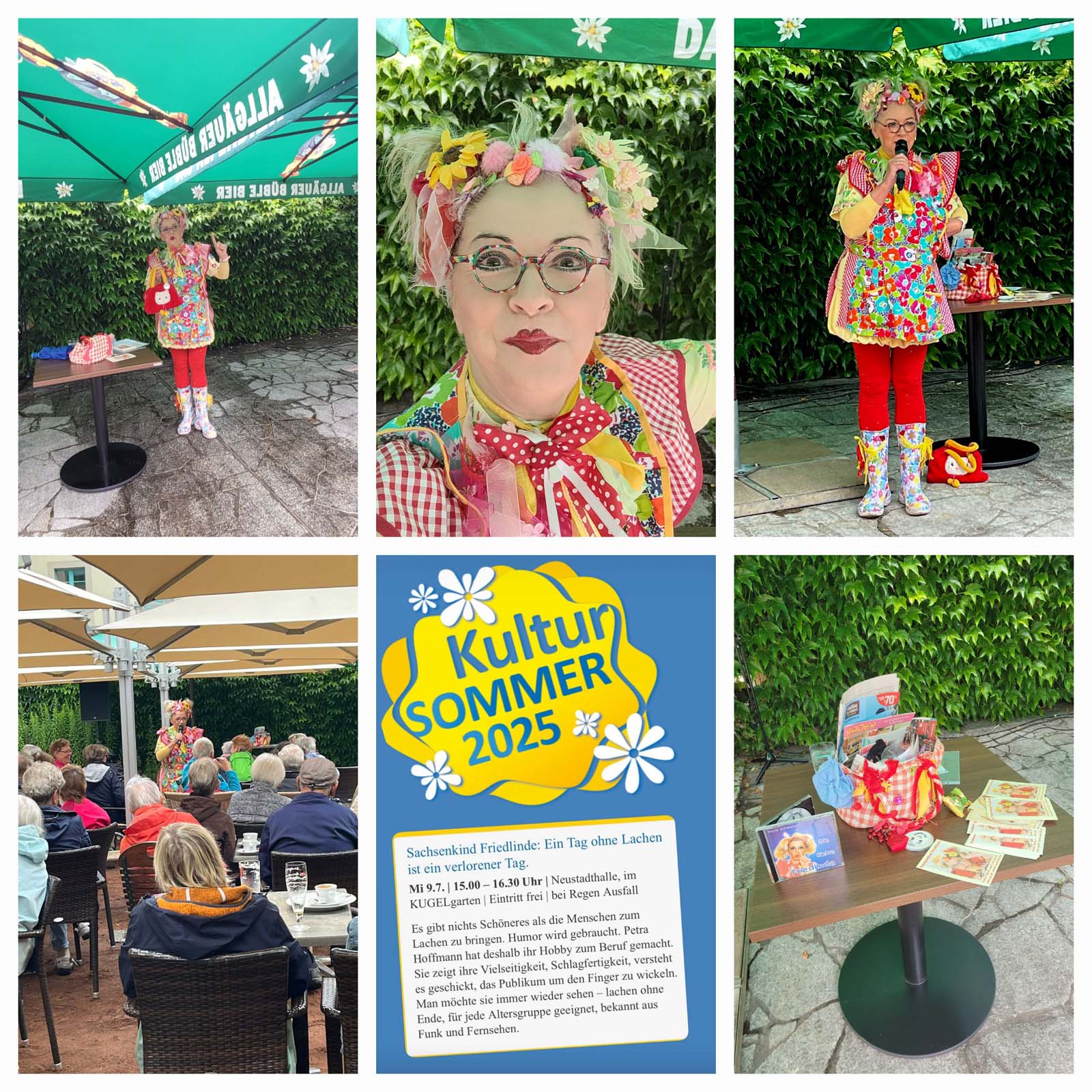 Kultursommer im Kugelgarten der Neustadthalle